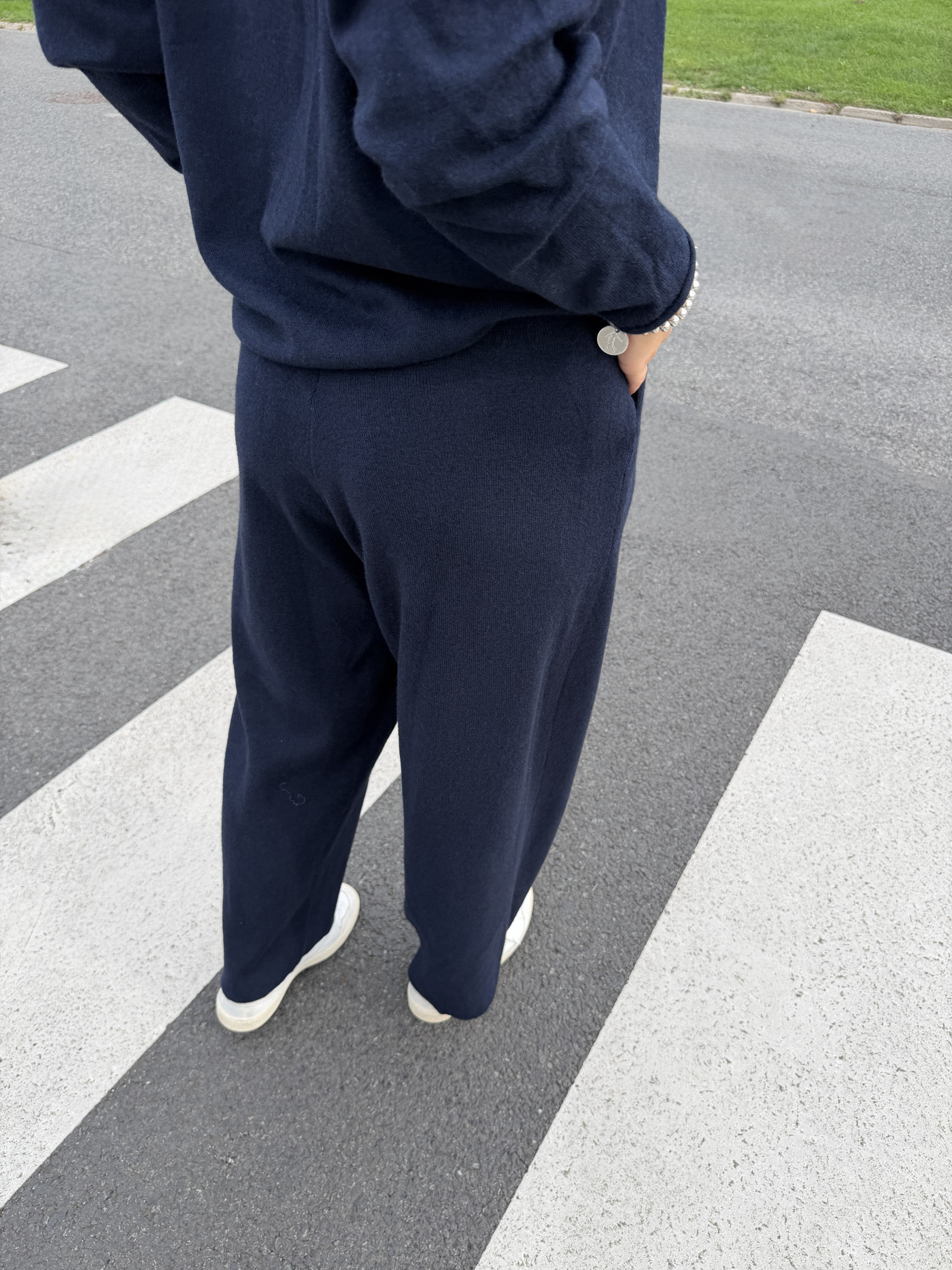 Pantalon Zélina - MARINE, S/M